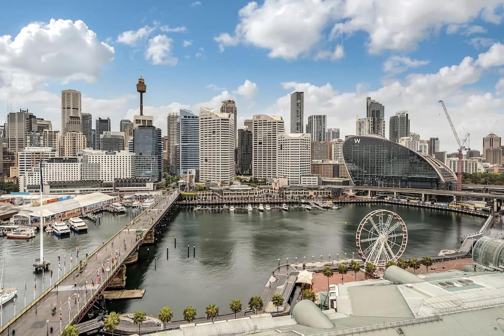 Apartmán Dream Harbour View Parking Gym Pool Sydney Exteriér fotografie
